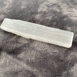 Selenite stick (for charging crystal bracelets)